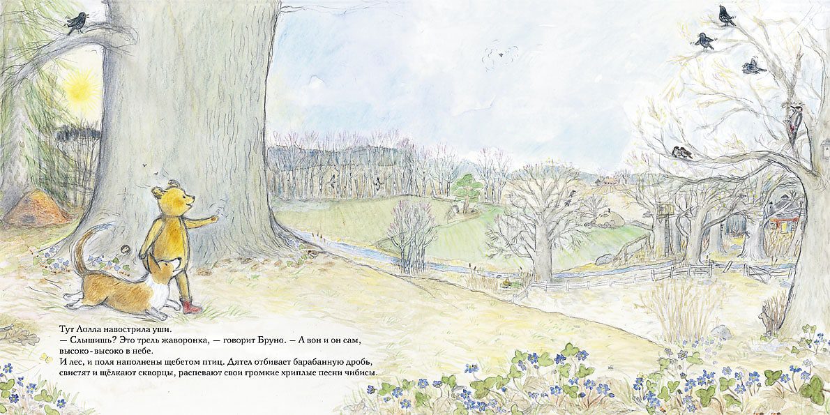 Весна мишки Бруно