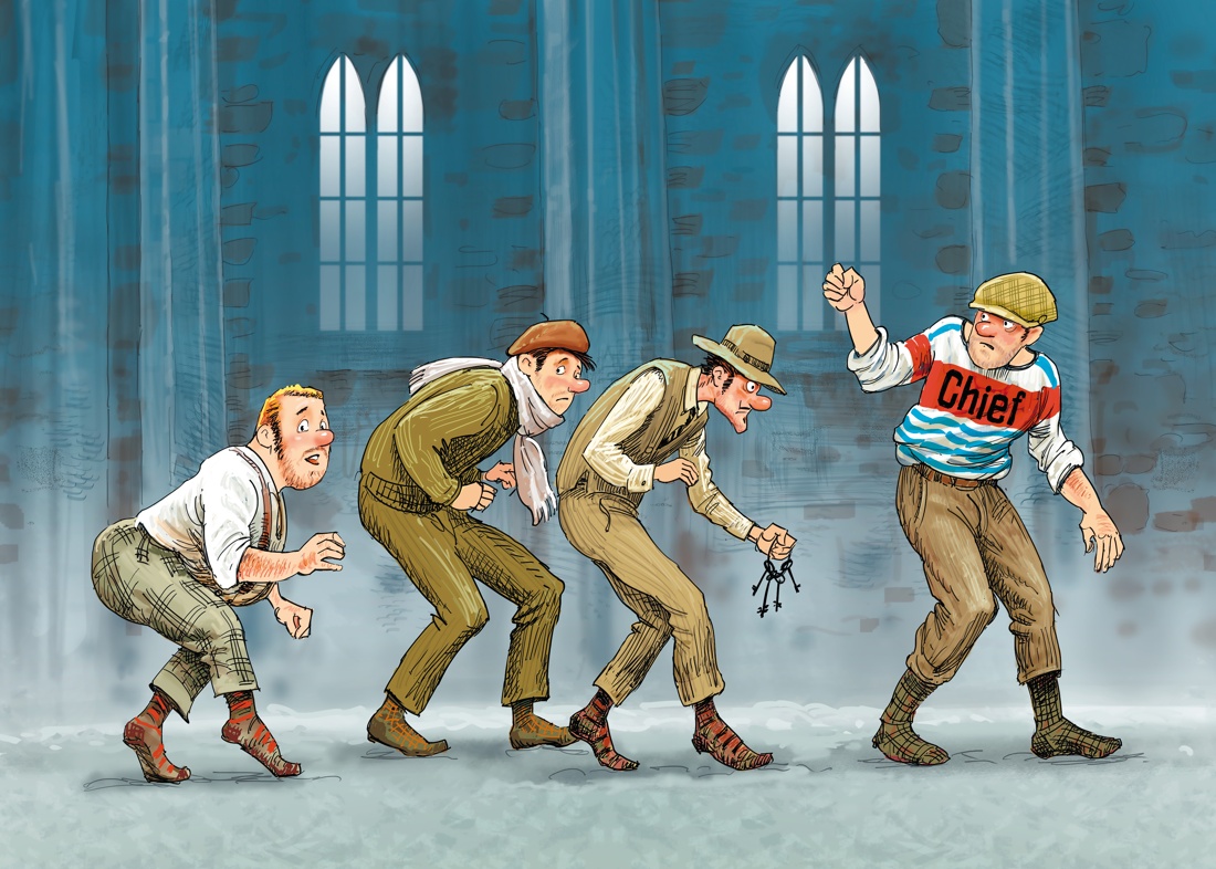 Фрёкен Сталь и горе-грабители