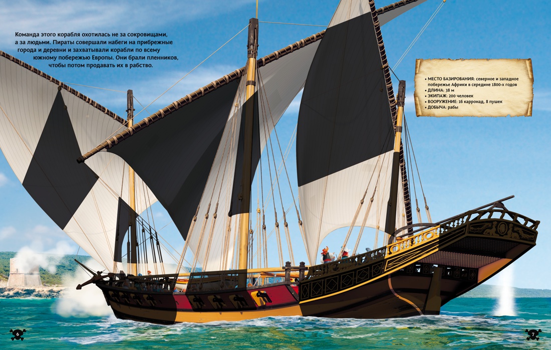 Супернаклейки. На абордаж! Пиратские корабли