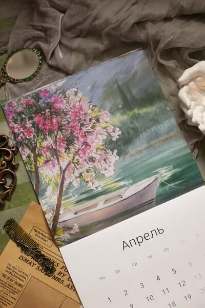 Календарь «Акварельные сезоны: Солнечные моменты детства»