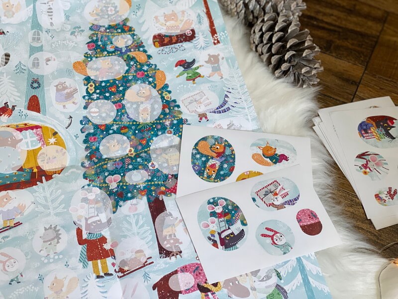 В лес приходит Новый год! Адвент-календарь для малышей