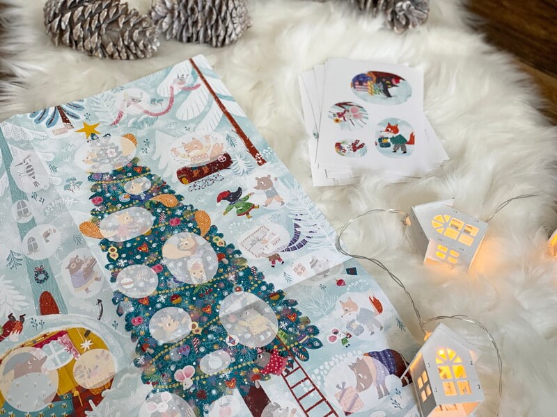 В лес приходит Новый год! Адвент-календарь для малышей