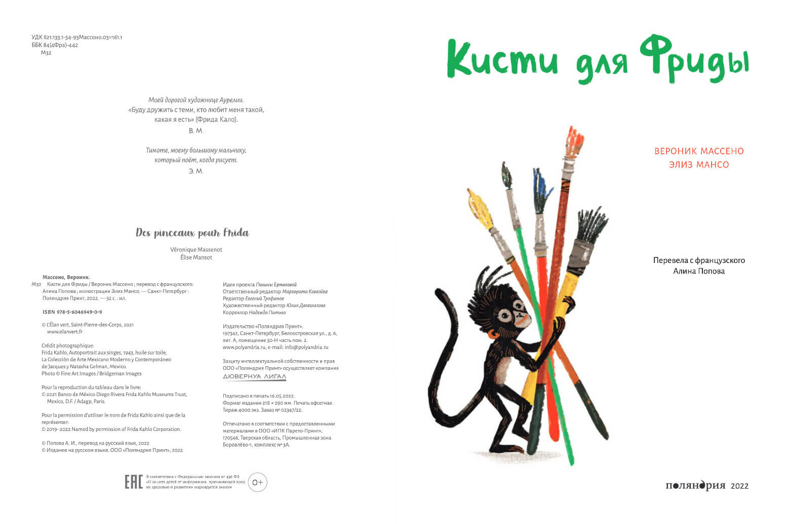 Кисти для Фриды