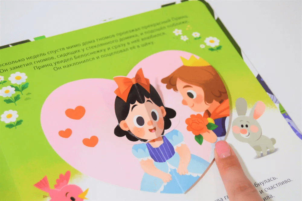 3D Книжки-панорамки. Белоснежка