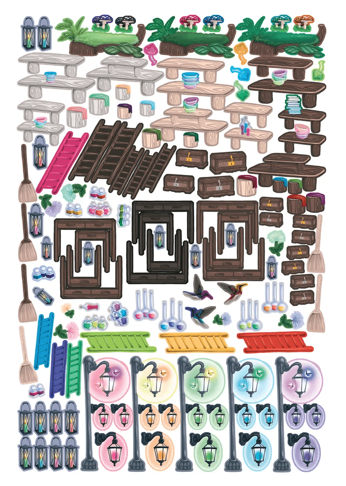 Моя книга эльфов и фей с наклейками