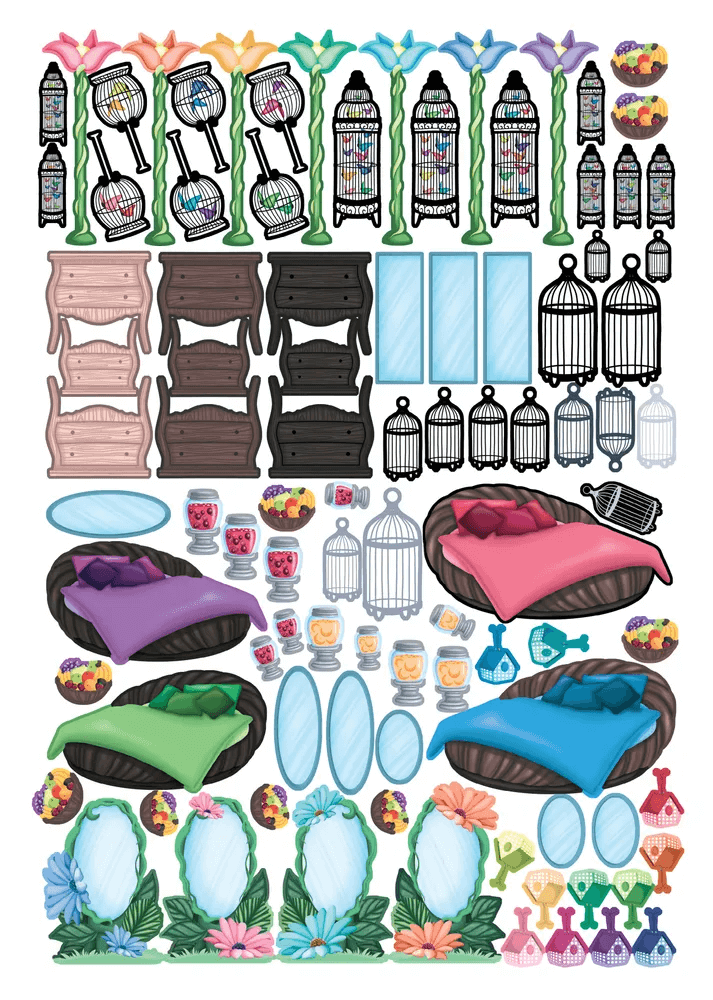 Моя книга эльфов и фей с наклейками