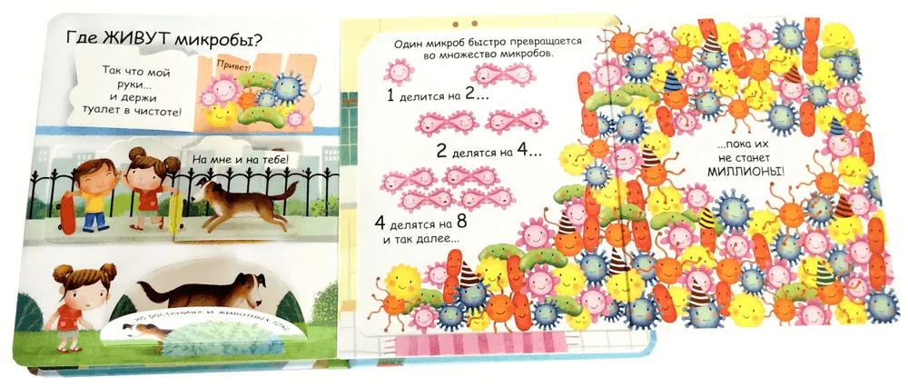 Самые первые окошки. Про микробы