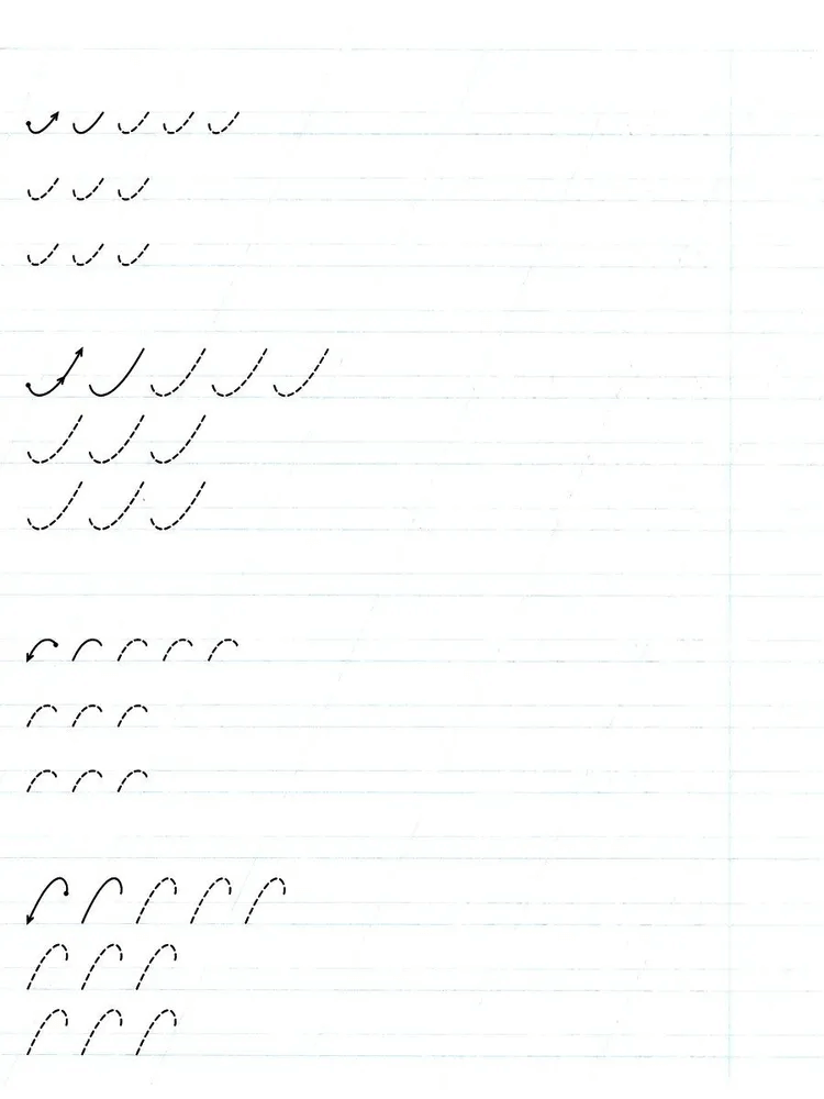 6-7 лет. Прописи с элементами письменных букв