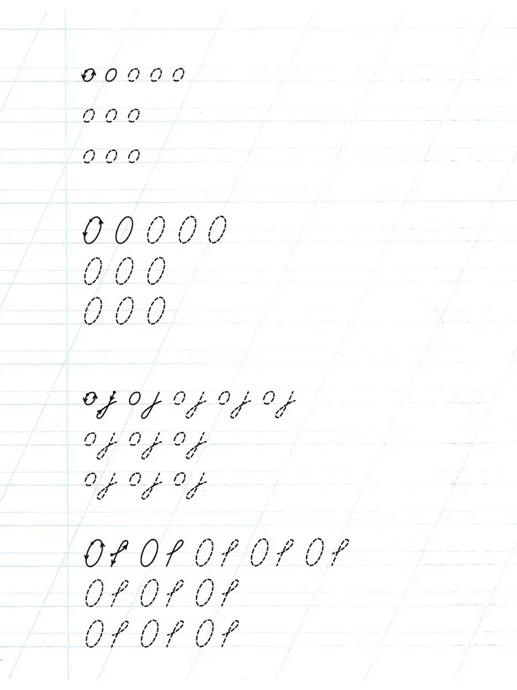 6-7 лет. Прописи с элементами письменных букв