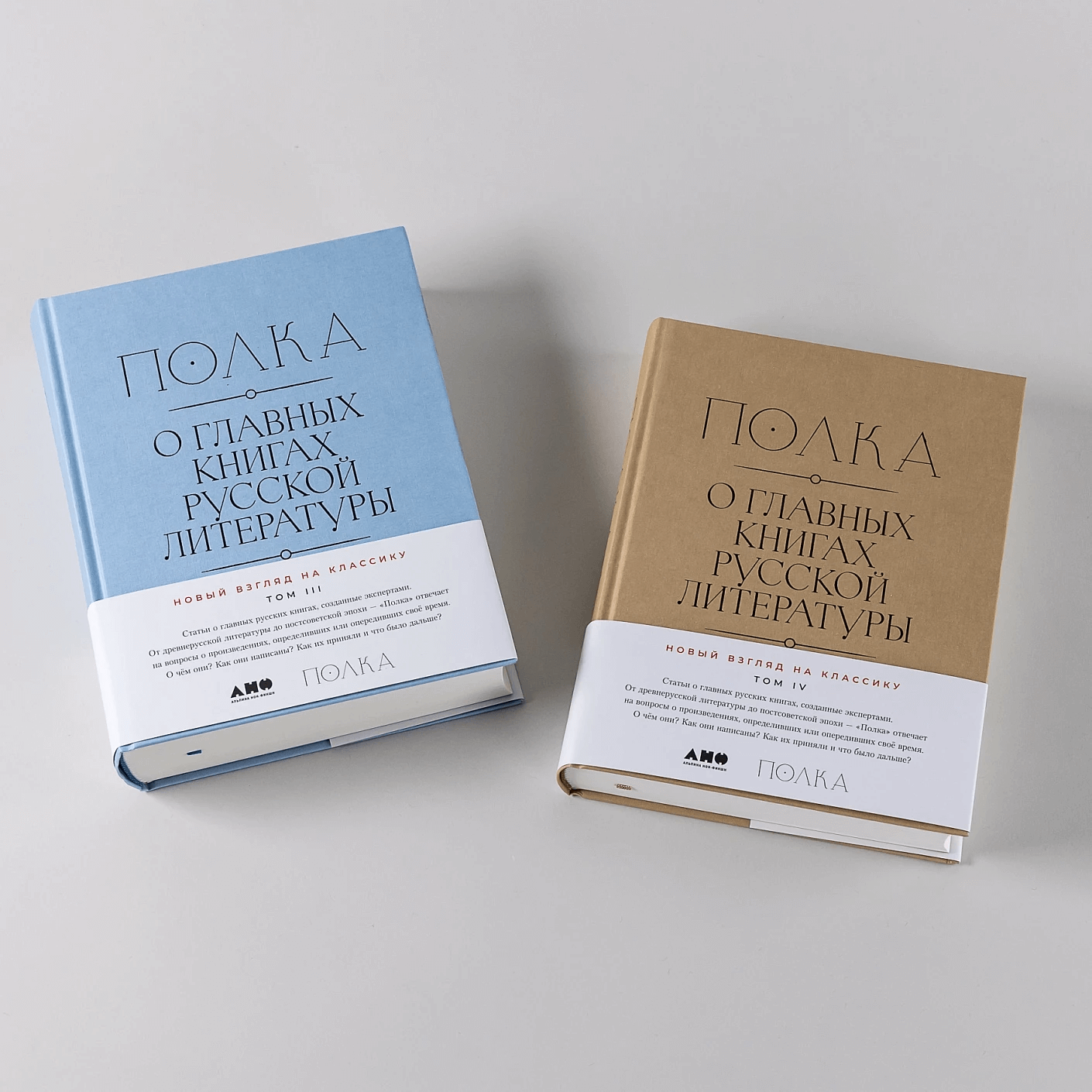 Полка: О главных книгах русской литературы (тома 3,4)