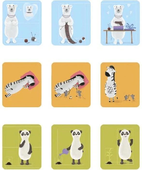 Настольные игры. Пазл Трио. Оживающие эмоции