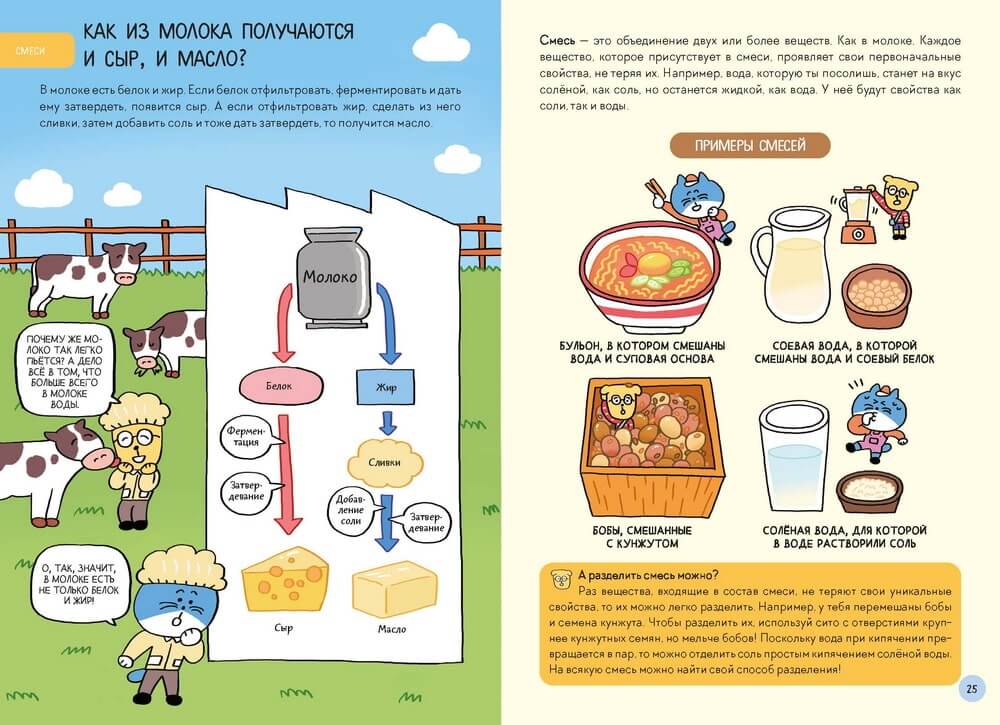Увлекательная наука в комиксах. Химия и биология