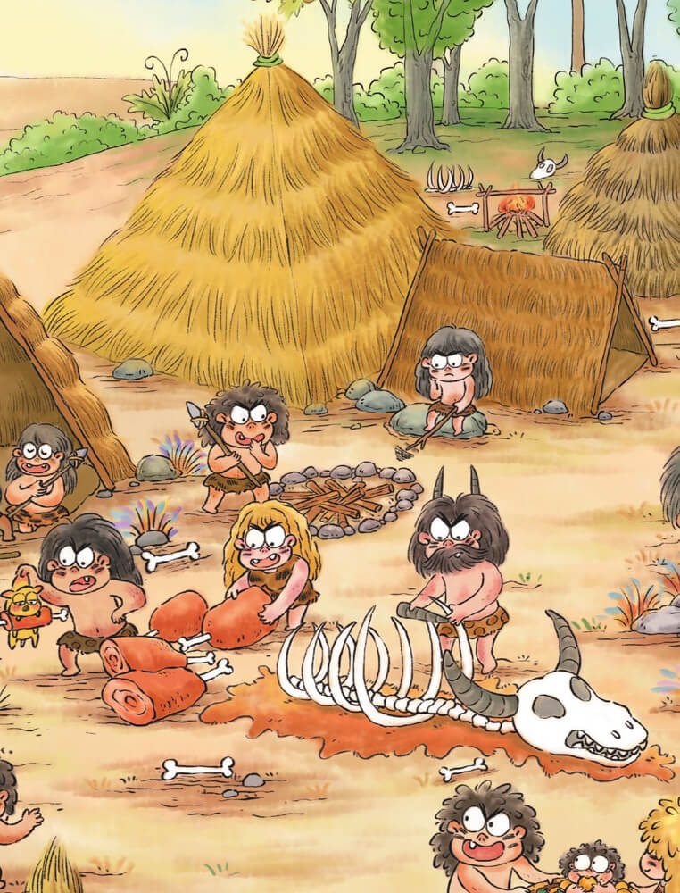 Как строил дома первобытный человек