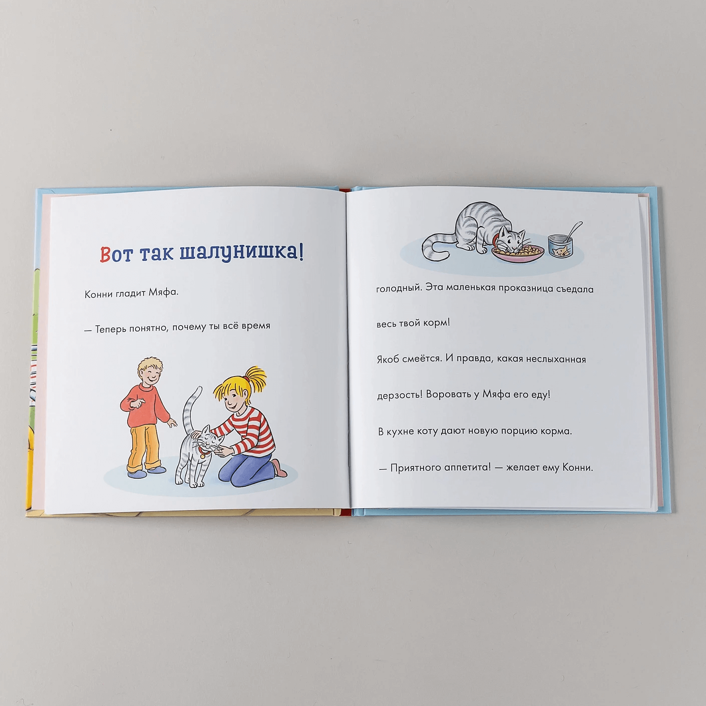 Учусь читать с Конни: Загадочный воришка