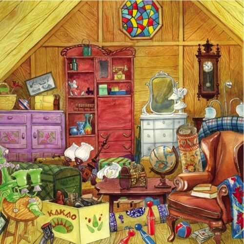 Мышь Гликерия. Цветные и полосатые дни