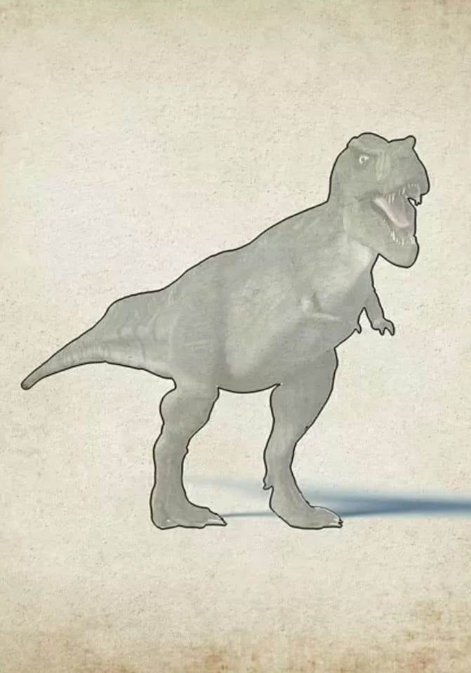 Моя книга наклеек. Динозавры