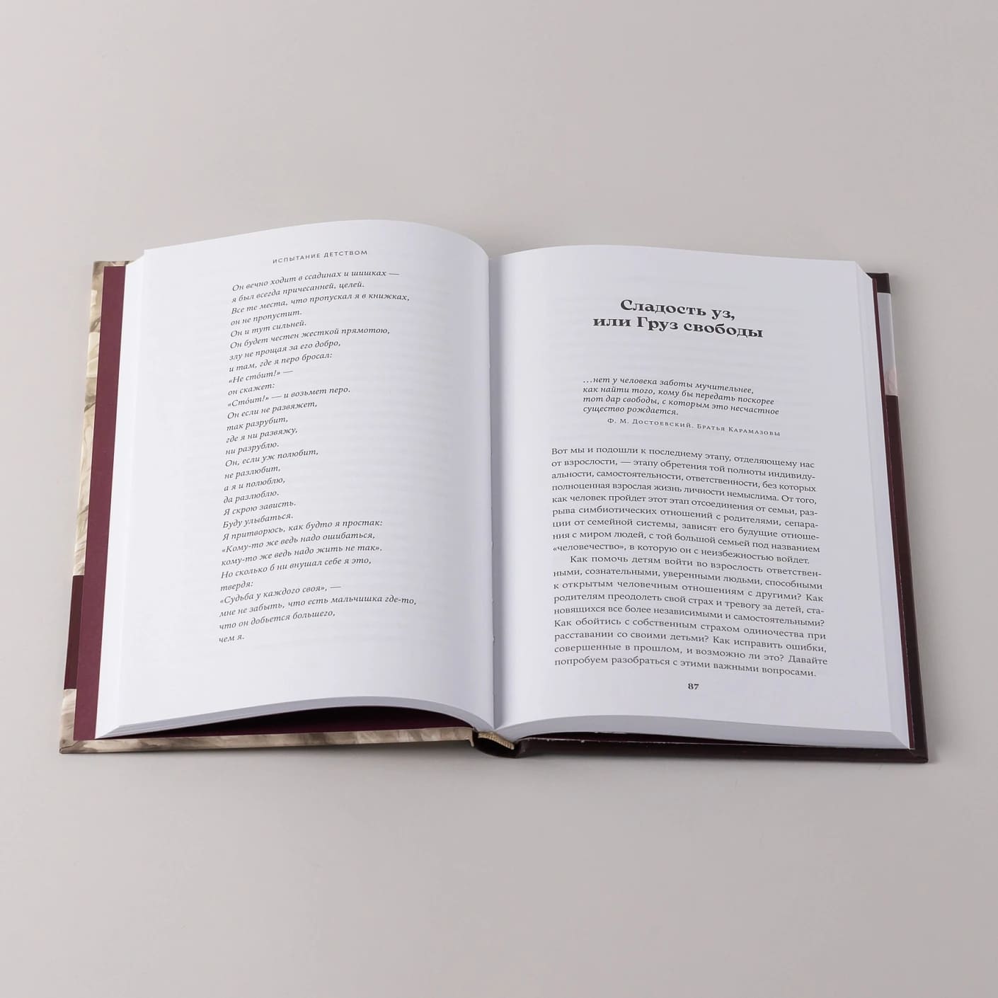 Испытание детством: Встреча с прошлым во имя настоящего и будущего