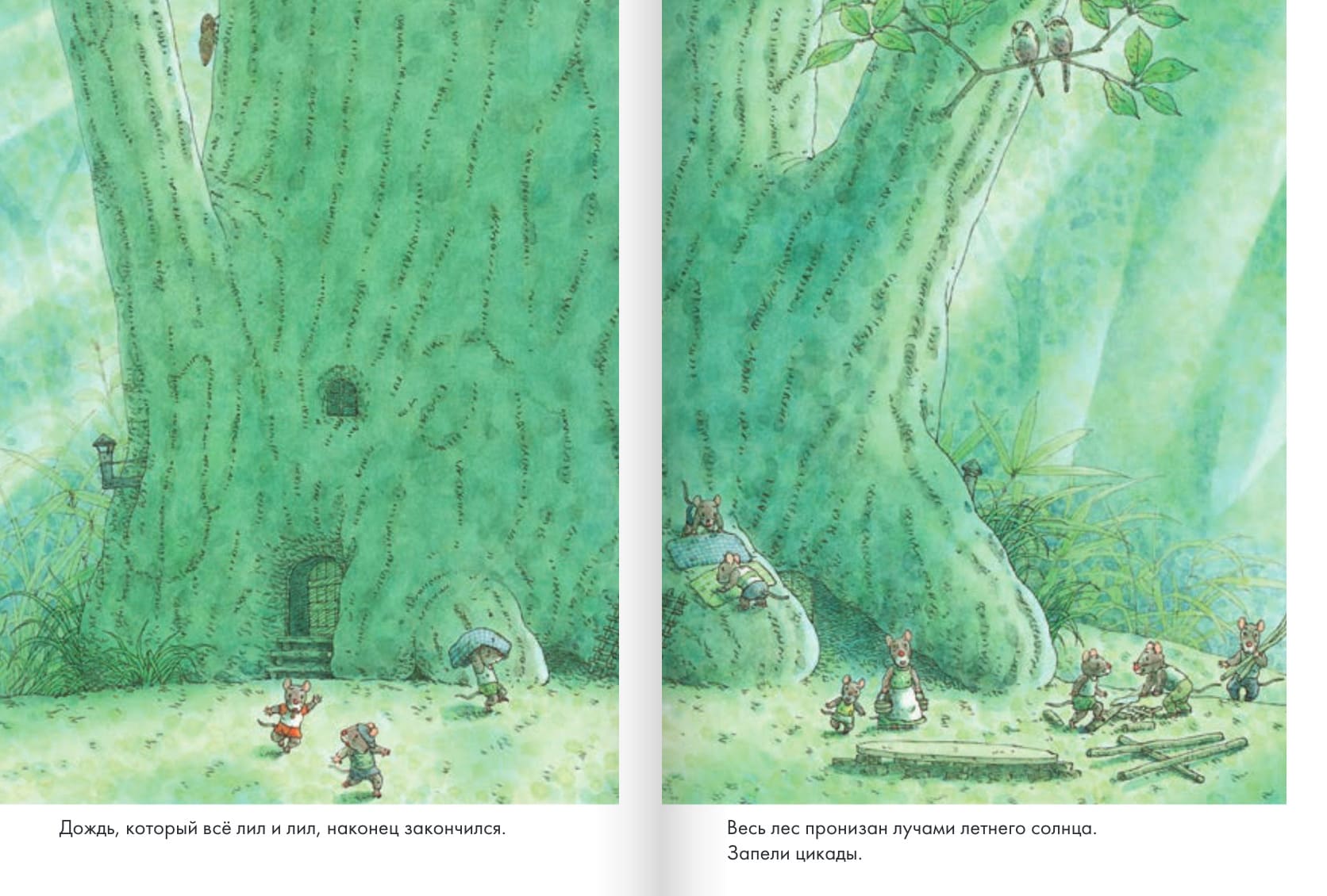 14 лесных мышей. Стирка (мини-формат)