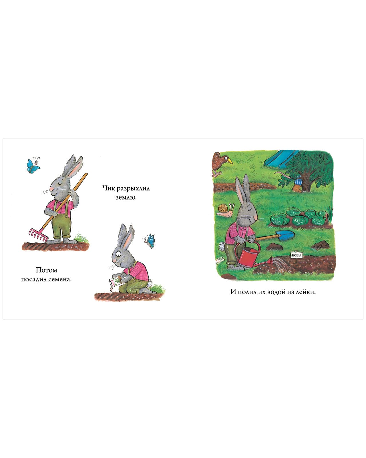 Чик и Брики. Пугливая улитка