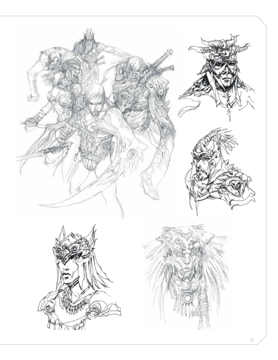 Дизайн существ и персонажей. Как создать портфолио концепт-художника