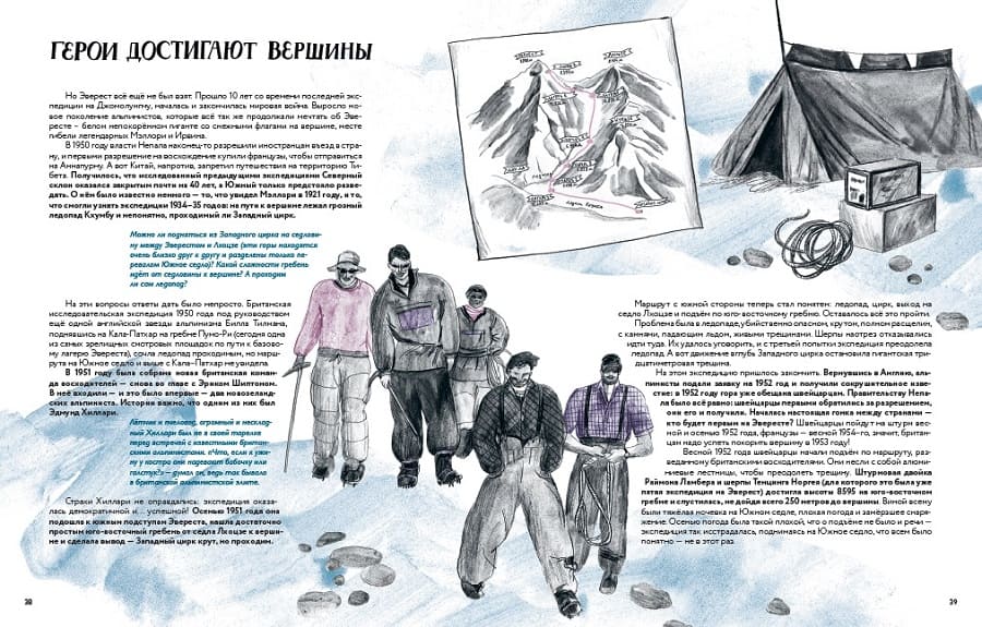 Горы мира. История восхождений и открытий