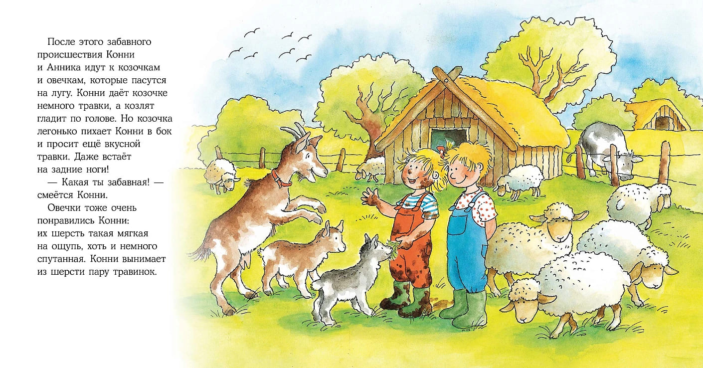 Конни на ферме