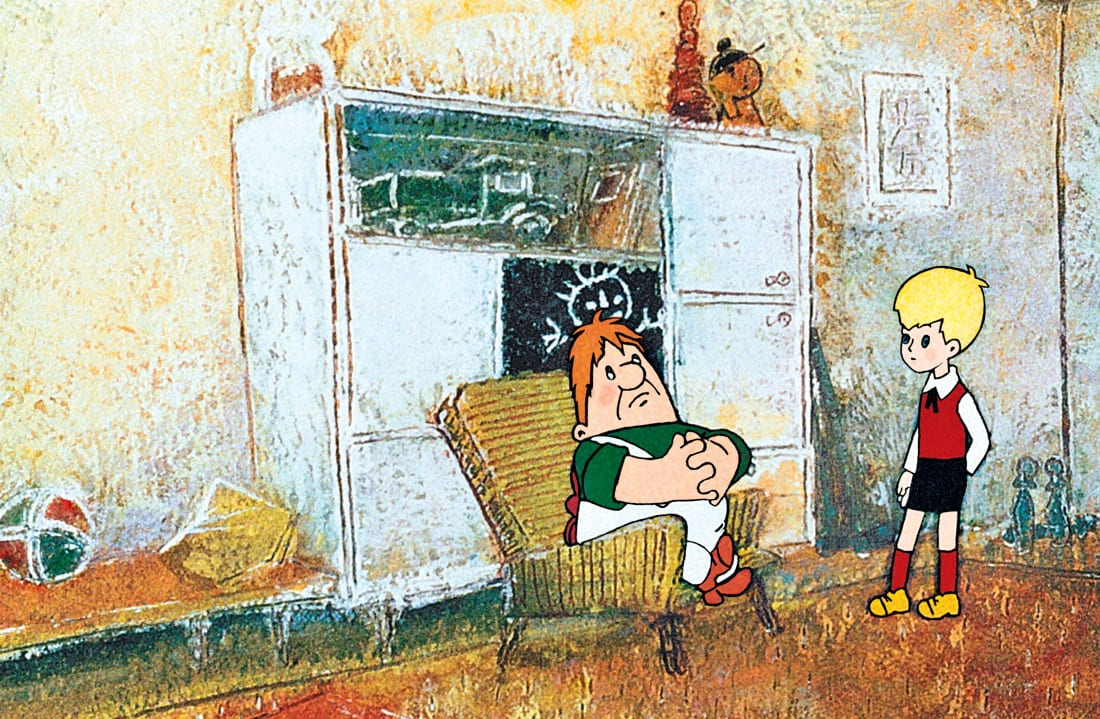 Малыш и Карлсон, который живёт на крыше