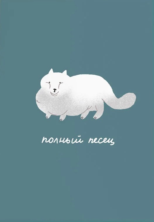 Открытка «Полный песец»