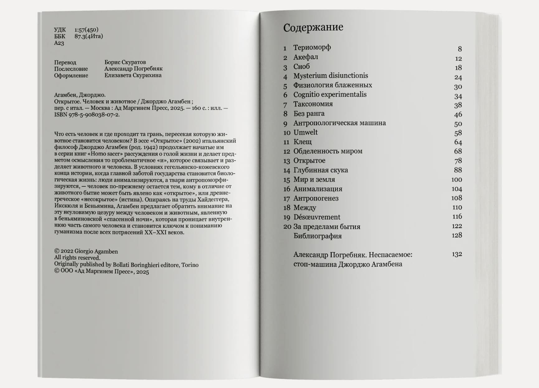 Открытое. Человек и животное