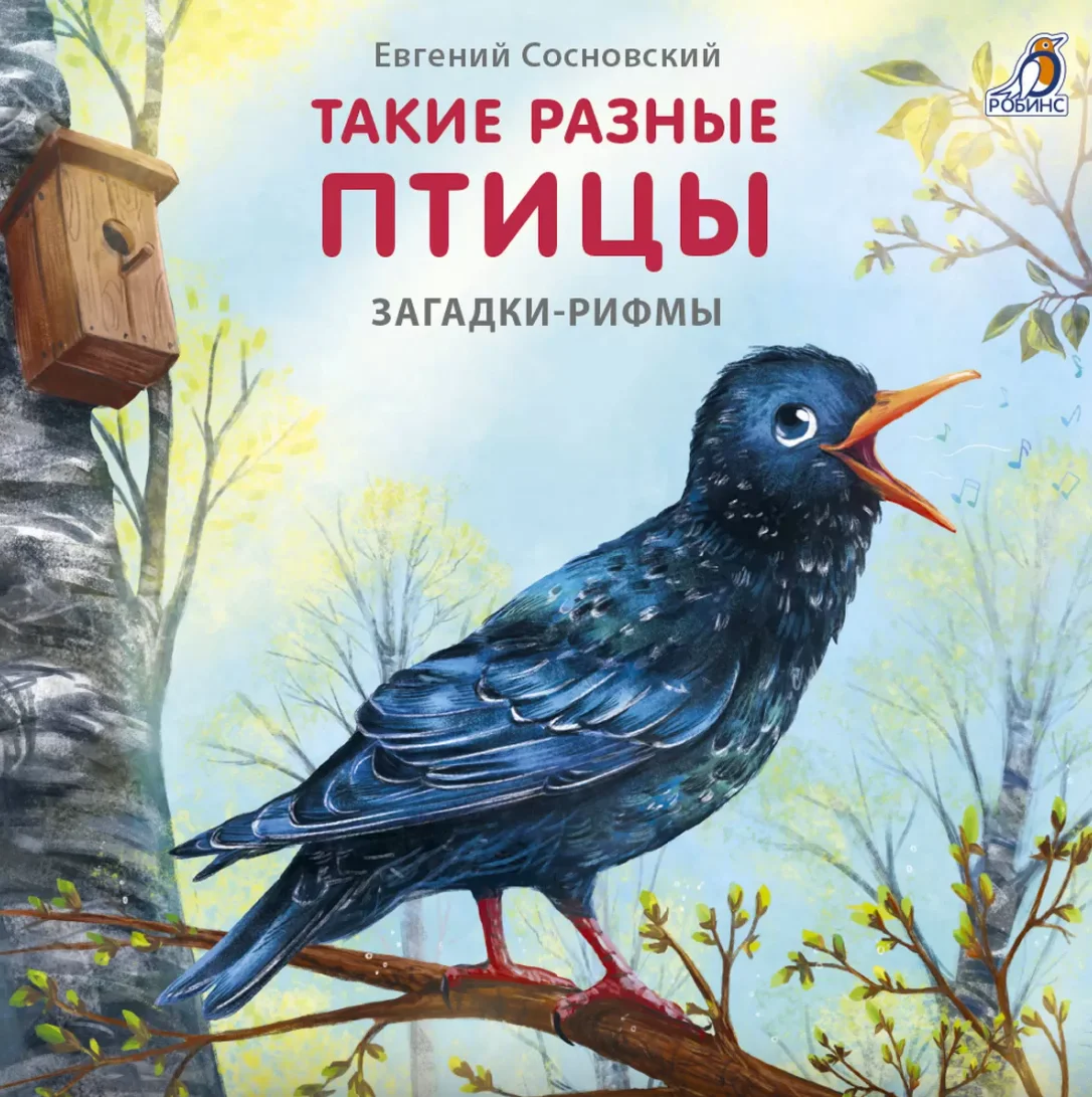 Книжки-картонки. Загадки-рифмы. Такие разные птицы